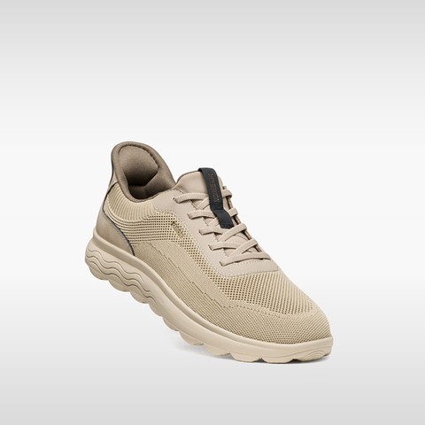 Slip in sneakers SPHERICA PLUS MAN Light beige - image number 4 | GEOX
