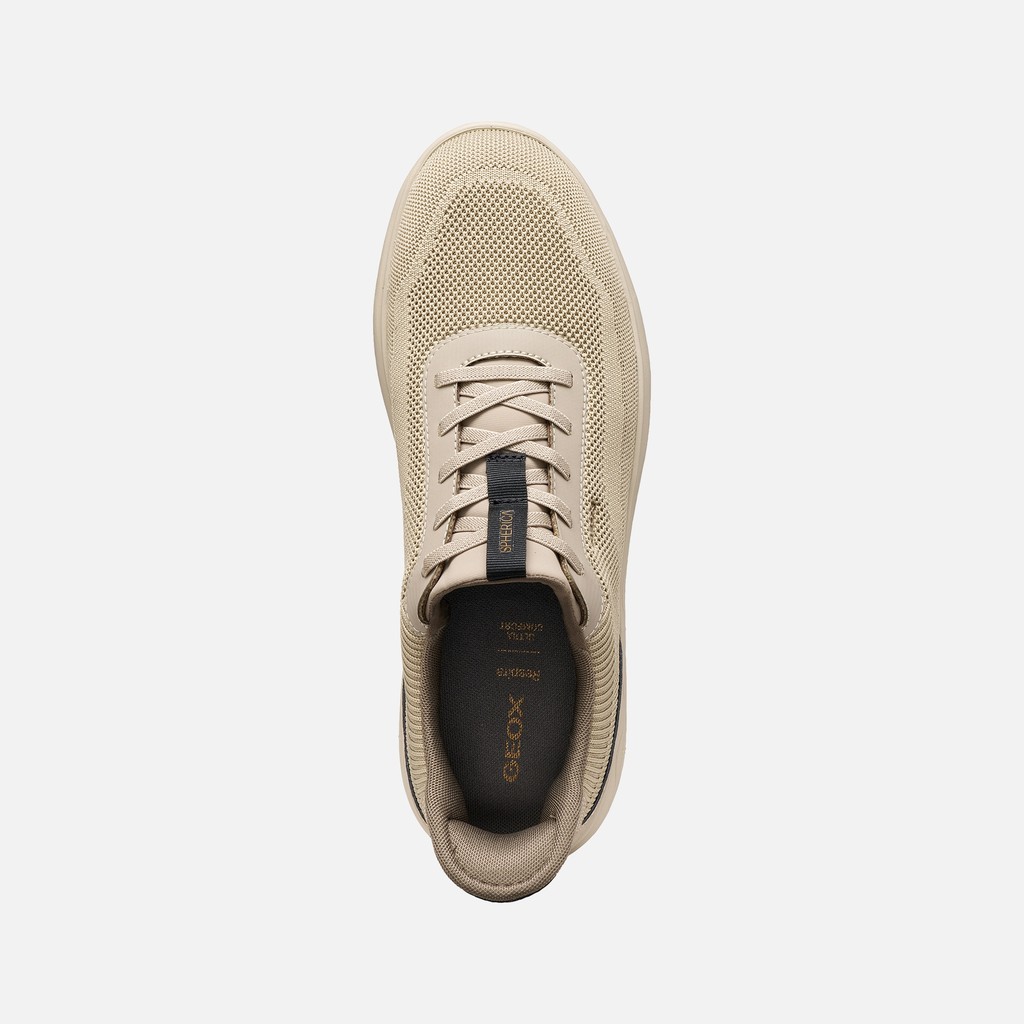 Slip in sneakers SPHERICA PLUS MAN Light beige - image number 5 | GEOX