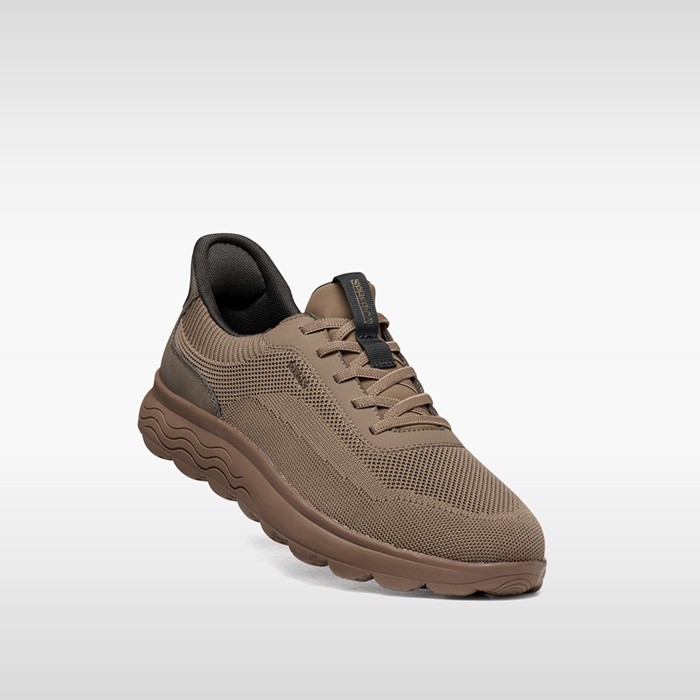 Slip in sneakers SPHERICA PLUS MAN Taupe/Dove grey | GEOX