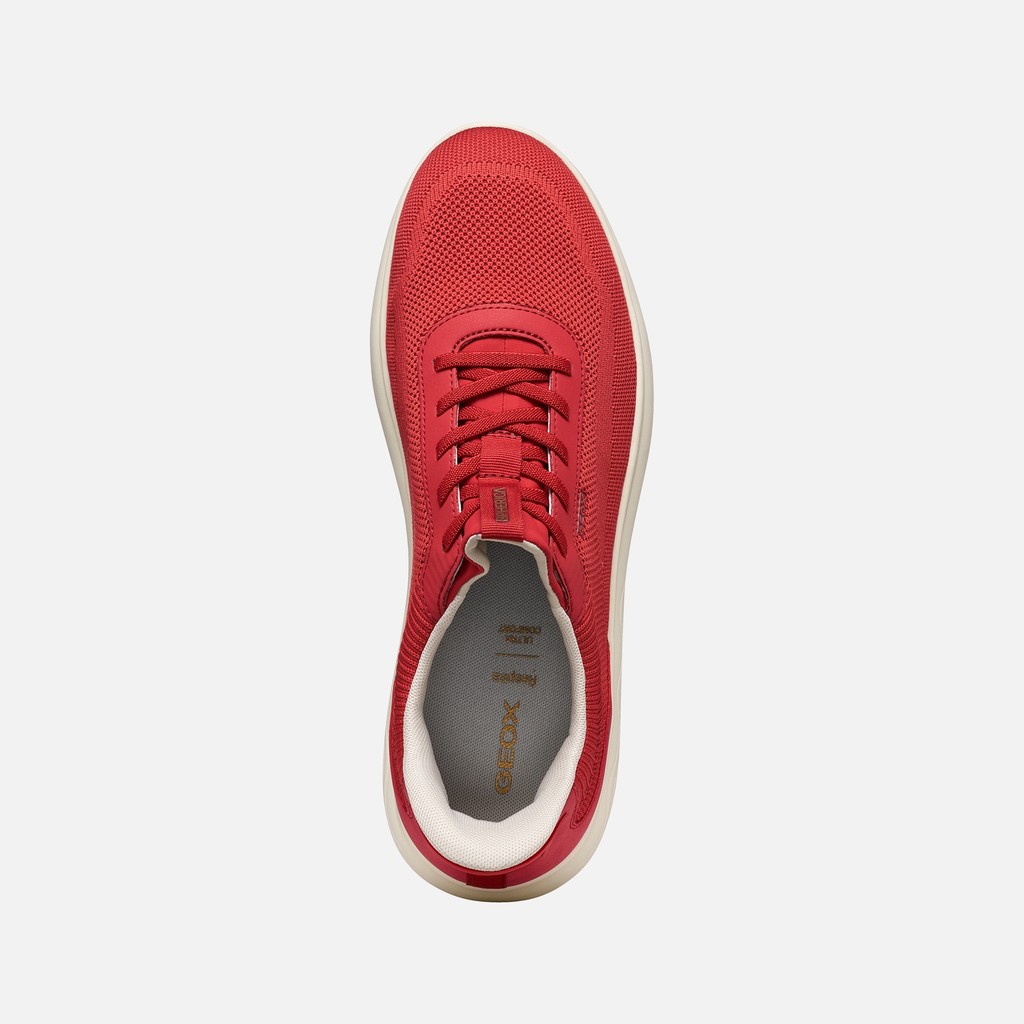 Slip in sneakers SPHERICA PLUS MAN Red - image number 5 | GEOX