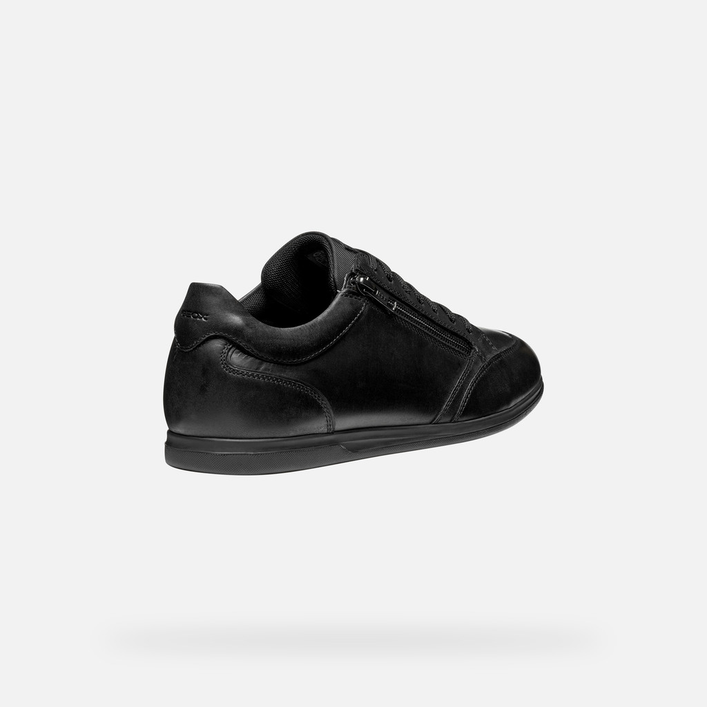 Low top sneakers RENAN MAN Black - image number 4 | GEOX