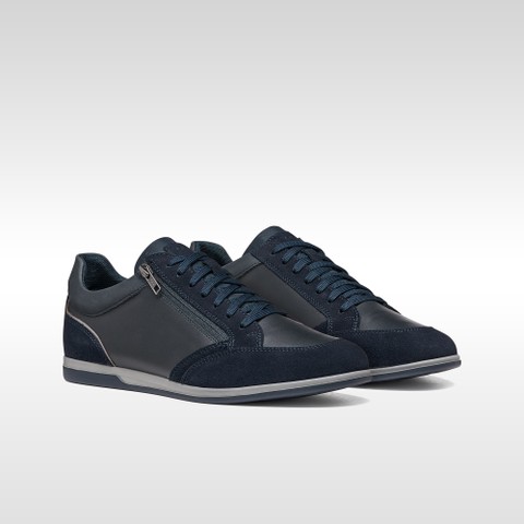 Zip sneakers RENAN MAN Navy - image number 1 | GEOX