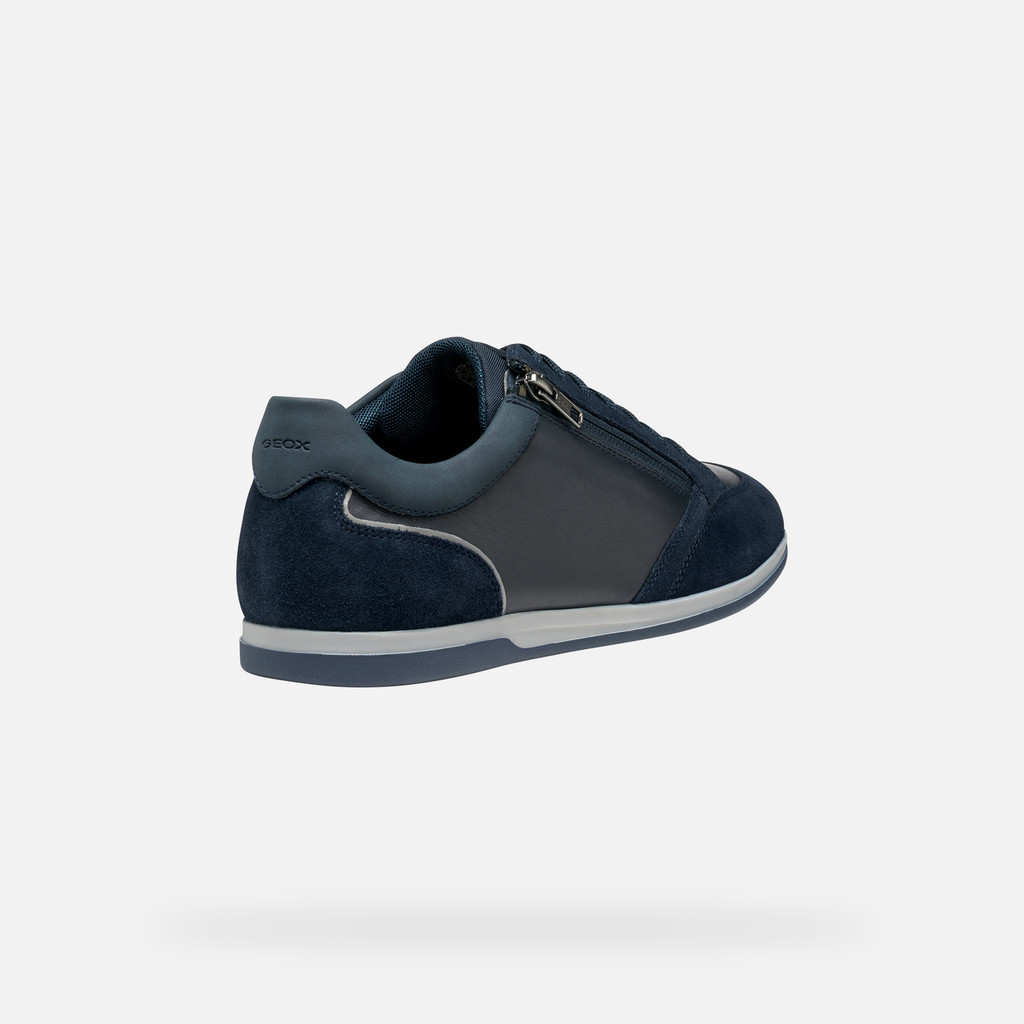 Low top sneakers RENAN MAN Navy - image number 4 | GEOX
