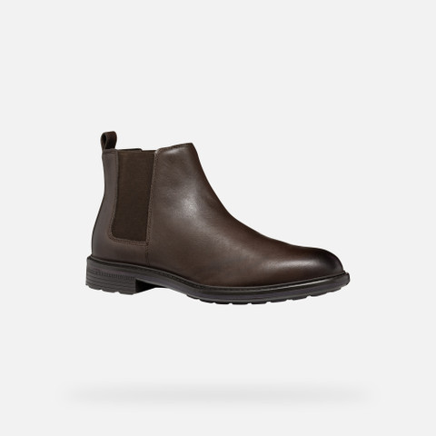 Chelsea boots WALK PLEASURE B MAN Coffee - image number 2 | GEOX