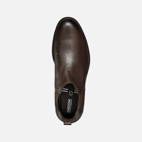 Chelsea boots WALK PLEASURE B MAN Coffee - image number 5 | GEOX