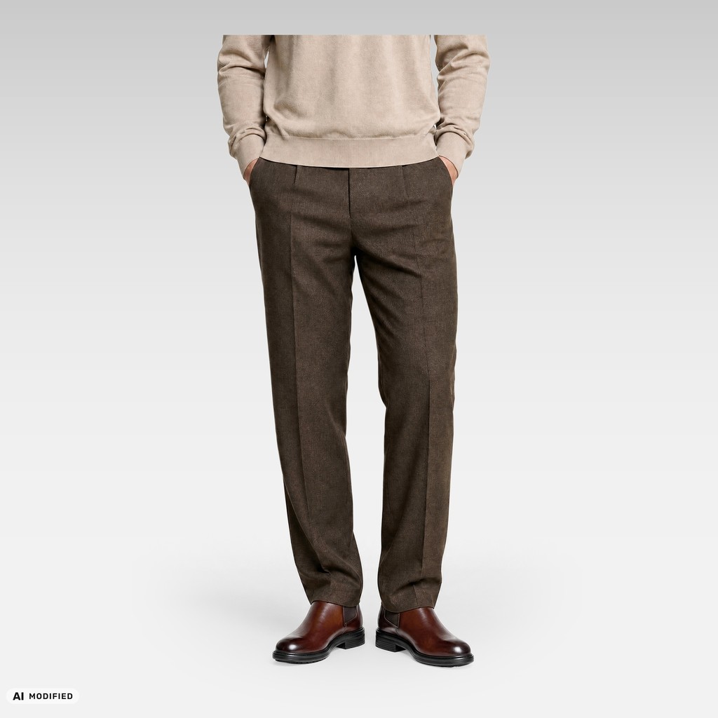 Bottines Chelsea WALK PLEASURE B HOMME Brun fonc&eacute; - image number 1 | GEOX