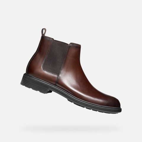 Chelsea boots WALK PLEASURE B MAN Coffee | GEOX