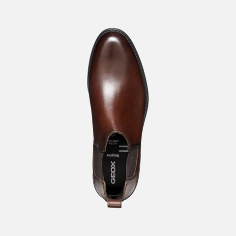 Chelsea boots WALK PLEASURE B MAN Coffee - image number 5 | GEOX