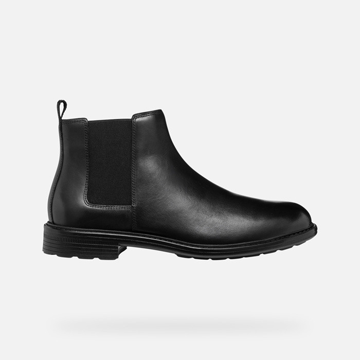 Bottines Chelsea WALK PLEASURE B HOMME Noir - image number 1 | GEOX