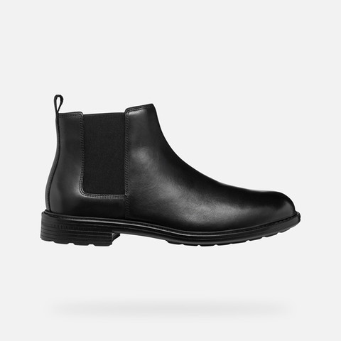 Bottines Chelsea WALK PLEASURE B HOMME Noir - image number 1 | GEOX