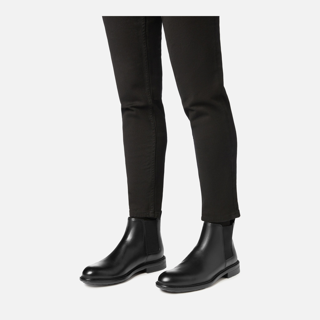 Bottines Chelsea WALK PLEASURE B HOMME Noir - image number 2 | GEOX