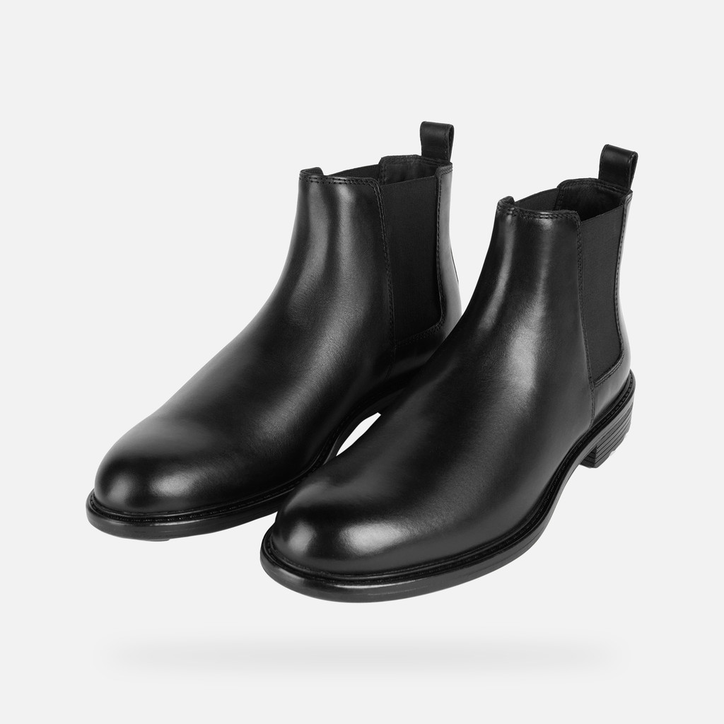 Bottines Chelsea WALK PLEASURE B HOMME Noir - image number 9 | GEOX
