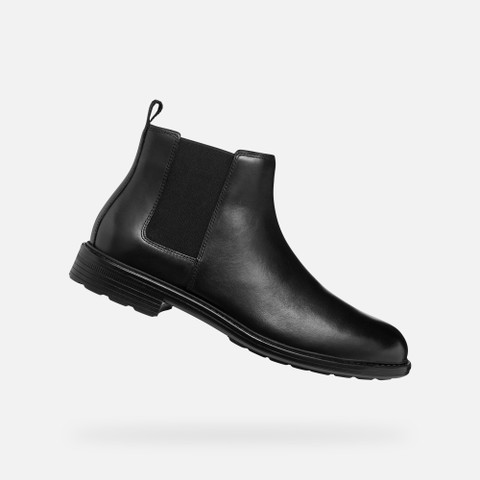 Bottines Chelsea WALK PLEASURE B HOMME Noir | GEOX