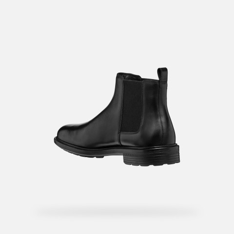 Bottines Chelsea WALK PLEASURE B HOMME Noir - image number 4 | GEOX