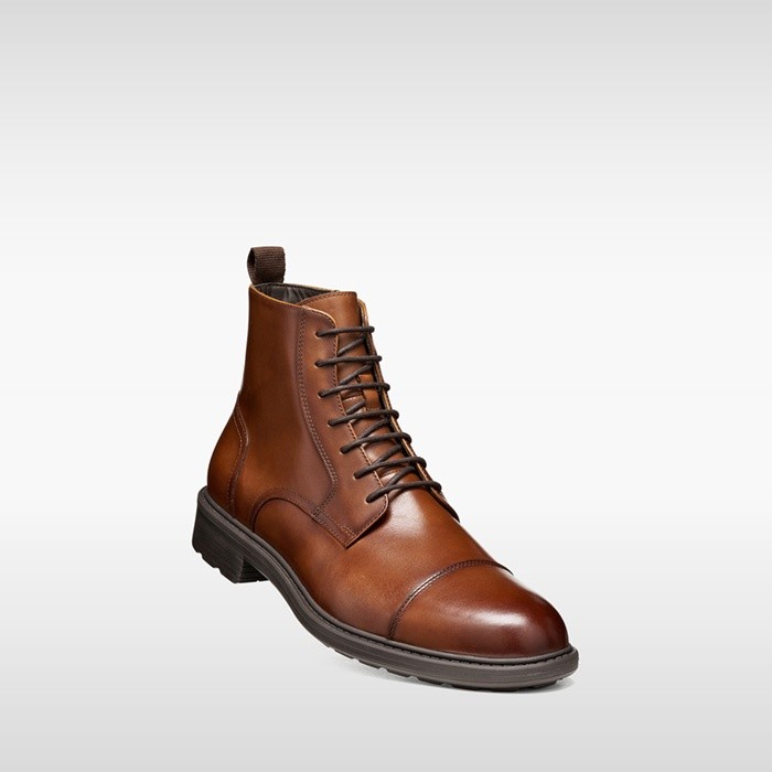Ankle boots WALK PLEASURE B MAN Cognac | GEOX