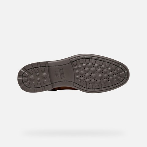 Ankle boots WALK PLEASURE B MAN Cognac - image number 6 | GEOX