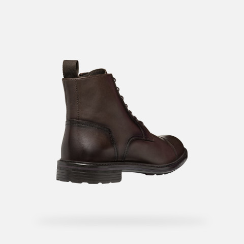 Stiefeletten zum Schnüren WALK PLEASURE B HERR Dunkelbraun - image number 5 | GEOX