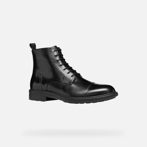 Ankle boots WALK PLEASURE B MAN Black - image number 3 | GEOX
