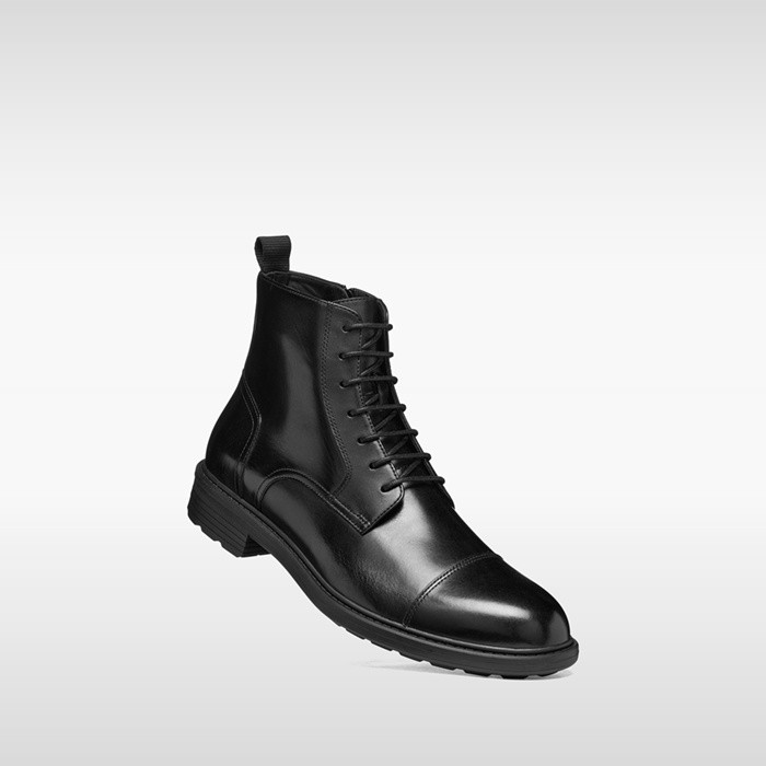 Ankle boots WALK PLEASURE B MAN Black | GEOX