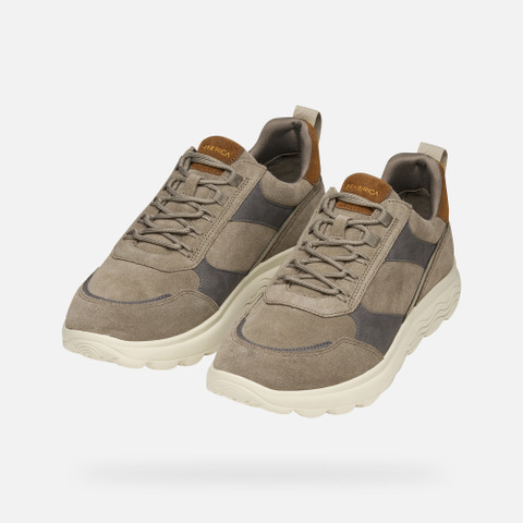 Low top sneakers SPHERICA MAN Dove grey/Graphite - image number 7 | GEOX