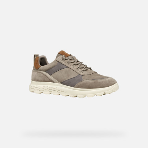 Low top sneakers SPHERICA MAN Dove grey/Graphite - image number 2 | GEOX