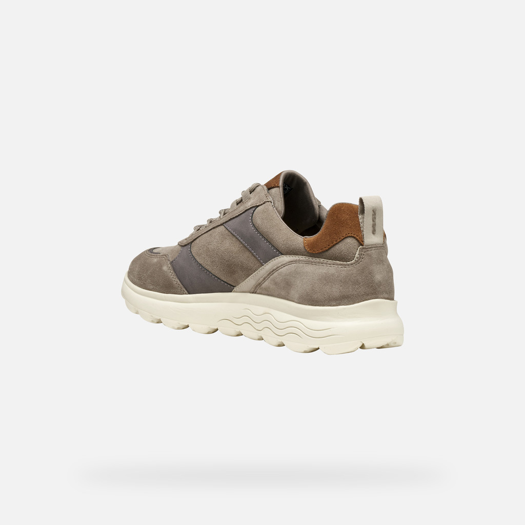 Low top sneakers SPHERICA MAN Dove grey/Graphite - image number 3 | GEOX