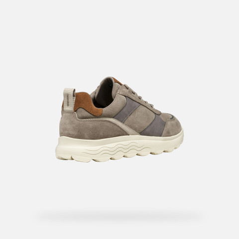 Low top sneakers SPHERICA MAN Dove grey/Graphite - image number 4 | GEOX