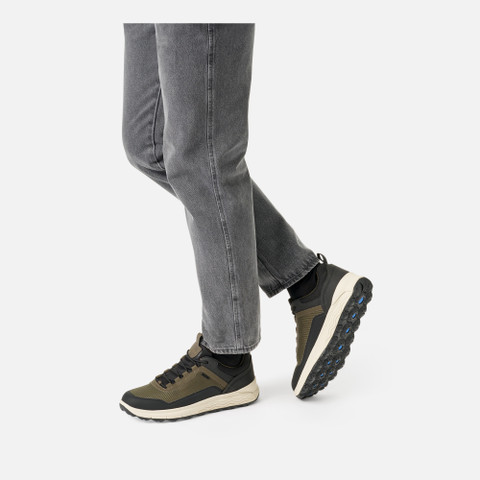 Waterproof trainers SPHERICA 4X4 ABX MAN Military - image number 2 | GEOX