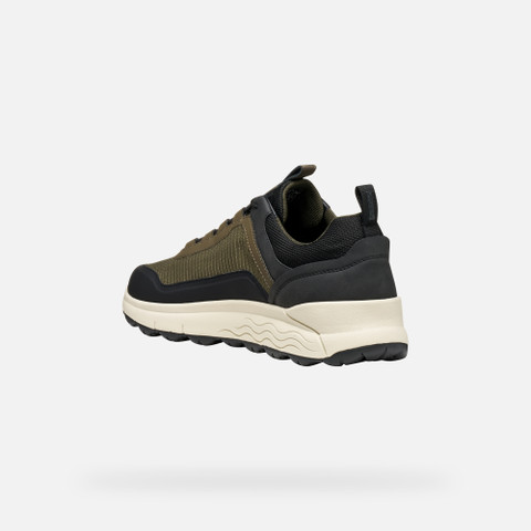 Waterproof trainers SPHERICA 4X4 ABX MAN Military - image number 3 | GEOX