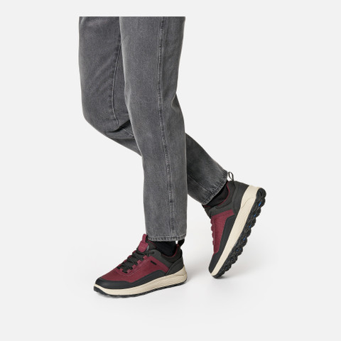 Waterproof trainers SPHERICA 4X4 ABX MAN Wine - image number 2 | GEOX