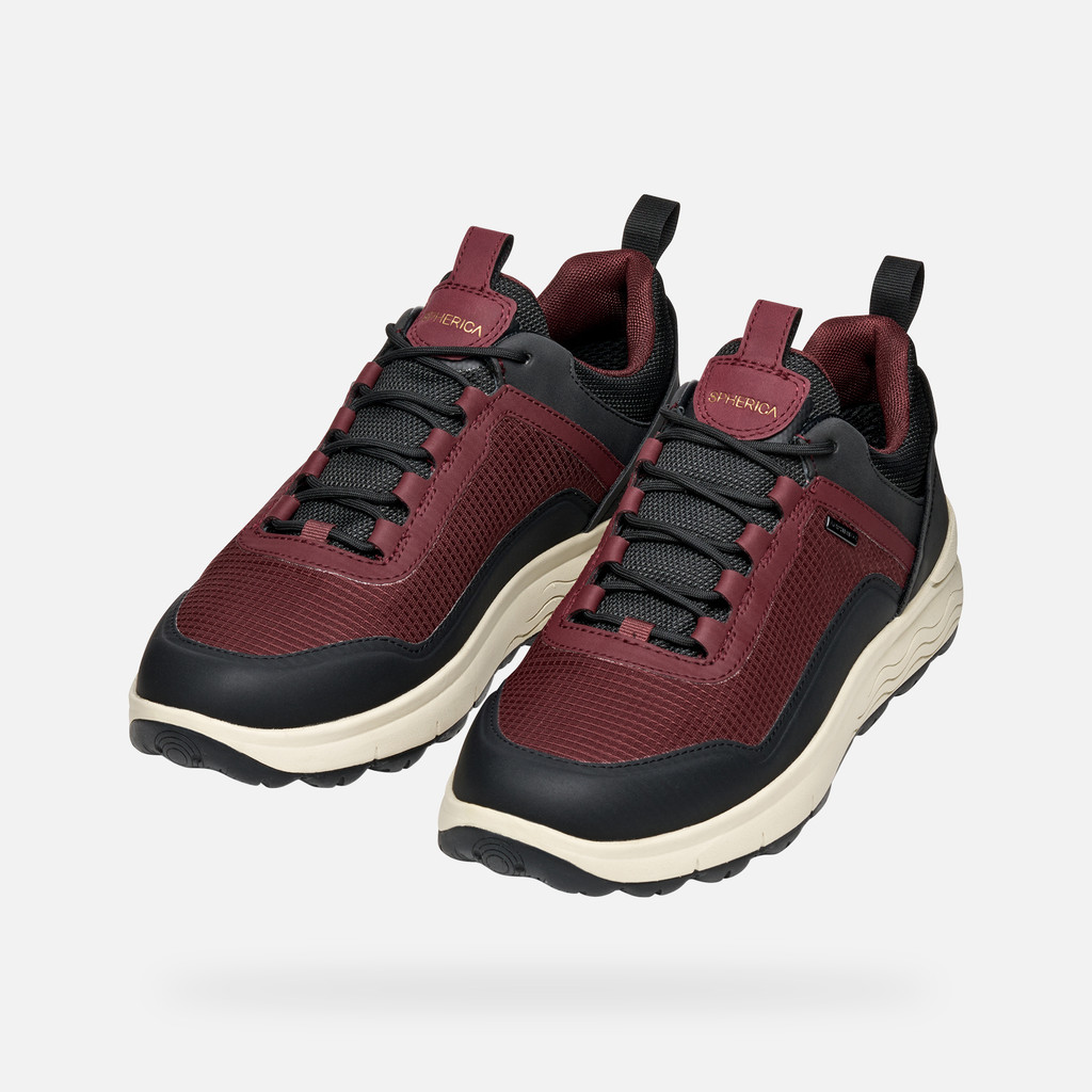 Waterproof trainers SPHERICA 4X4 ABX MAN Wine - image number 8 | GEOX