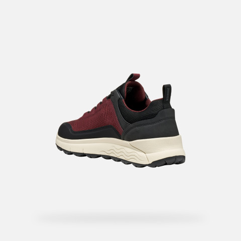 Waterproof trainers SPHERICA 4X4 ABX MAN Wine - image number 3 | GEOX