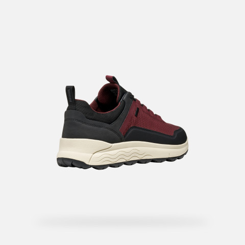 Waterproof trainers SPHERICA 4X4 ABX MAN Wine - image number 4 | GEOX