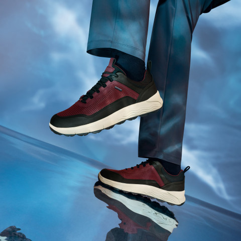 Waterproof trainers SPHERICA 4X4 ABX MAN Wine - image number 8 | GEOX