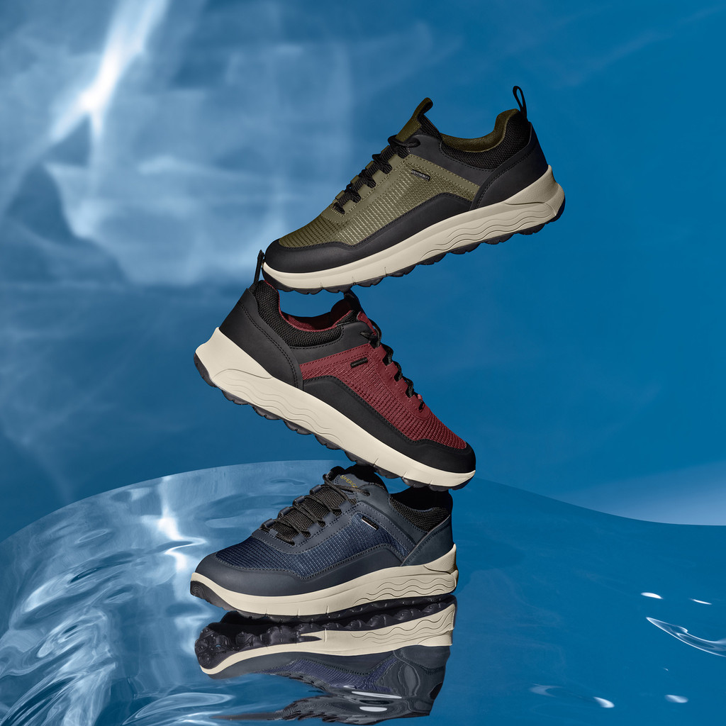 Waterproof trainers SPHERICA 4X4 ABX MAN Wine - image number 7 | GEOX
