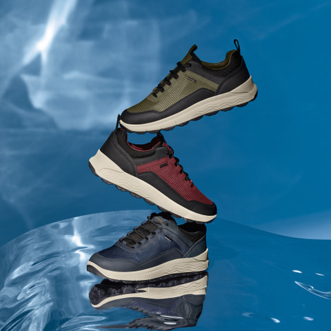 Waterproof trainers SPHERICA 4X4 ABX MAN Wine - image number 7 | GEOX