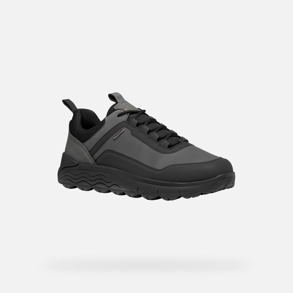 Waterproof trainers SPHERICA 4X4 ABX MAN Stone/Anthracite - image number 3 | GEOX