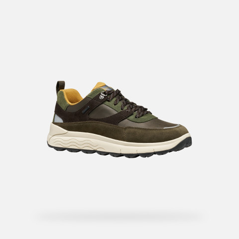Waterproof trainers SPHERICA 4X4 ABX MAN Military/Coffee - image number 3 | GEOX