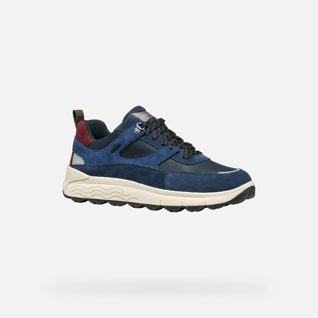 Waterproof trainers SPHERICA 4X4 ABX MAN Dark Avio/Avio - image number 2 | GEOX