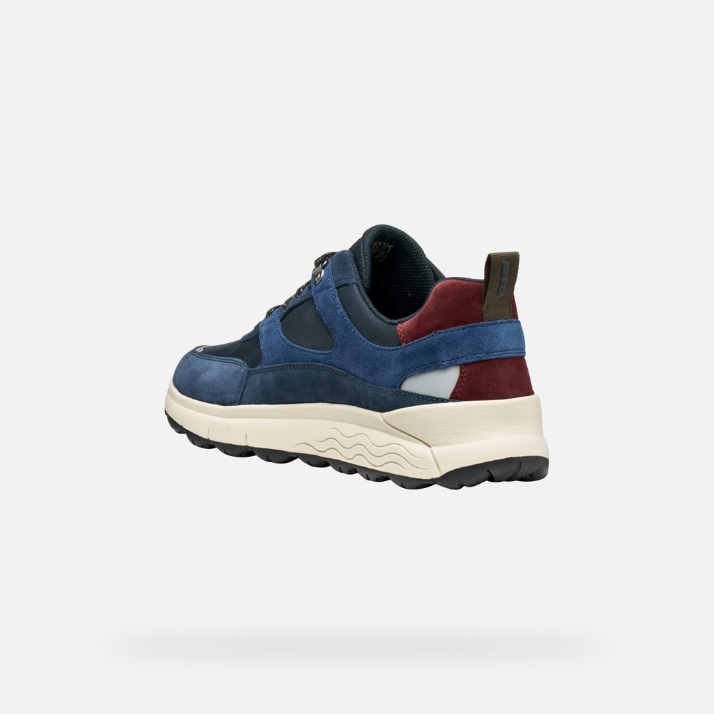 Waterproof trainers SPHERICA 4X4 ABX MAN Dark Avio/Avio - image number 3 | GEOX