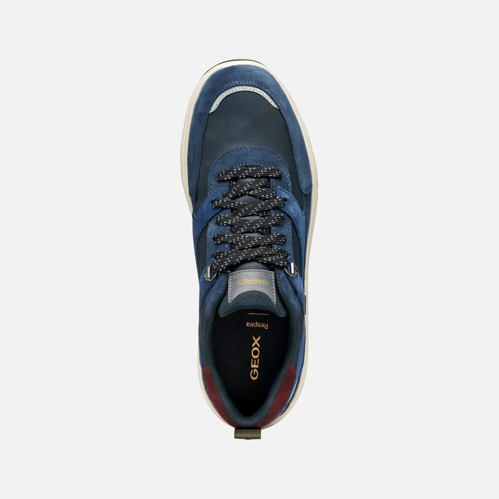Waterproof trainers SPHERICA 4X4 ABX MAN Dark Avio/Avio - image number 5 | GEOX
