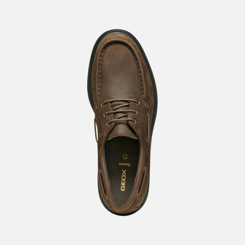 Suede loafers SPHERICA EC7 MAN Coffee - image number 5 | GEOX