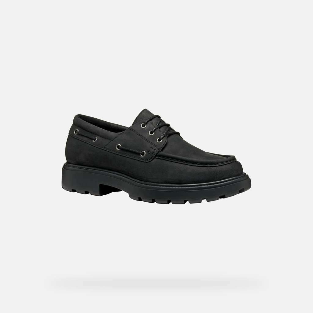 Suede loafers SPHERICA EC7 MAN Black - image number 2 | GEOX