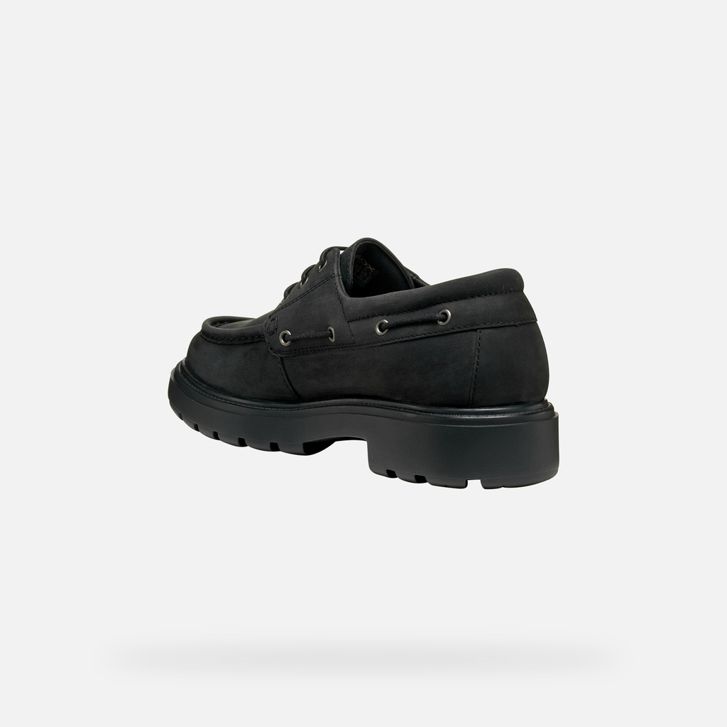 Suede loafers SPHERICA EC7 MAN Black - image number 3 | GEOX