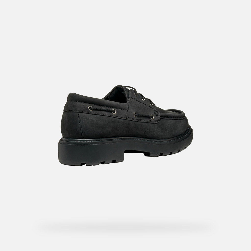 Suede loafers SPHERICA EC7 MAN Black - image number 4 | GEOX