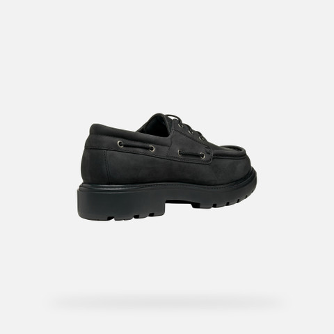 Suede loafers SPHERICA EC7 MAN Black - image number 4 | GEOX