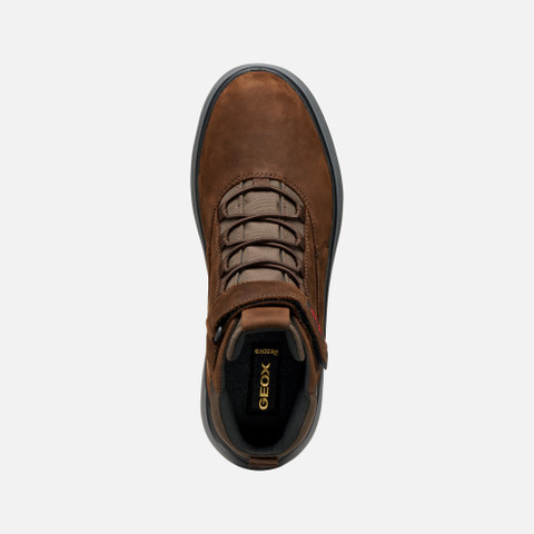 Waterproof boots GRANITO + GRIP ABX MAN Dark Brown - image number 5 | GEOX