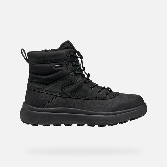Waterproof boots GRANITO + GRIP ABX MAN Black | GEOX