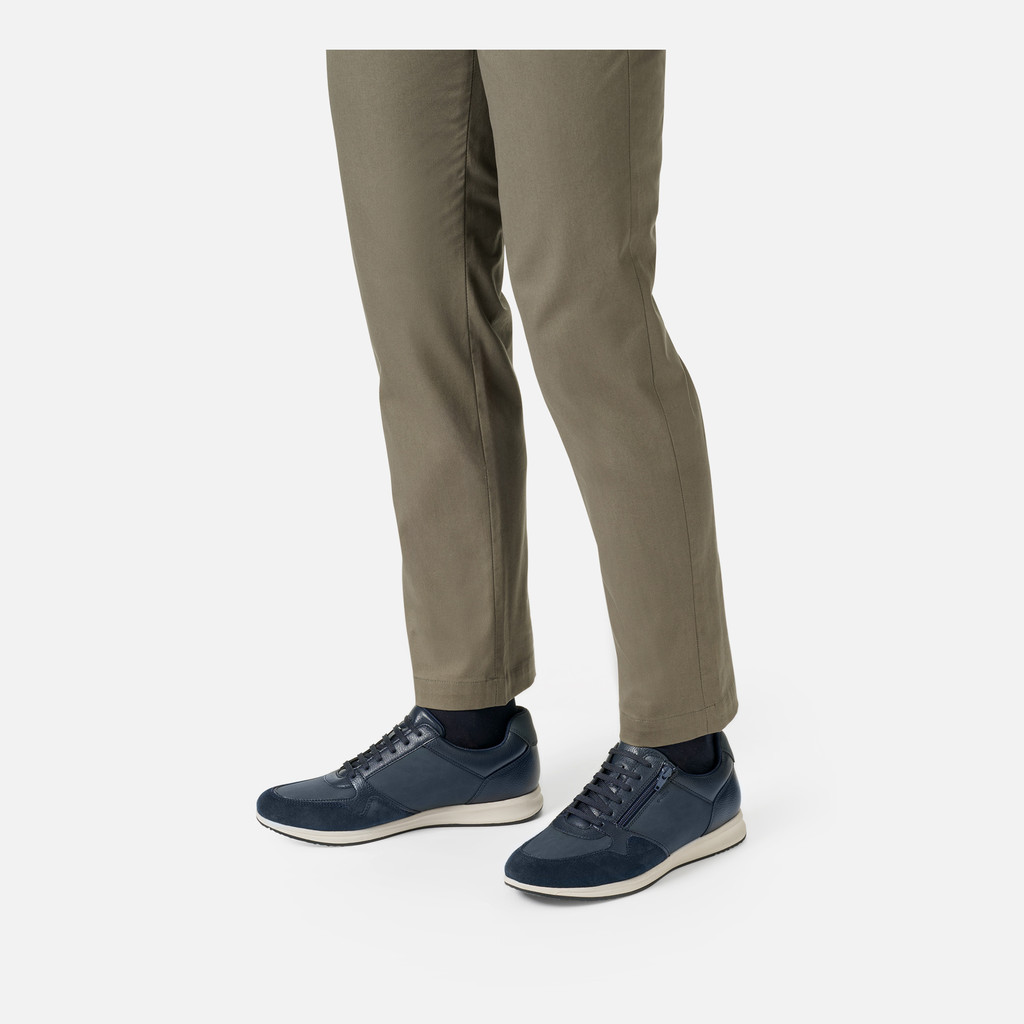 Zipped shoes AVERY MAN Navy - image number 2 | GEOX