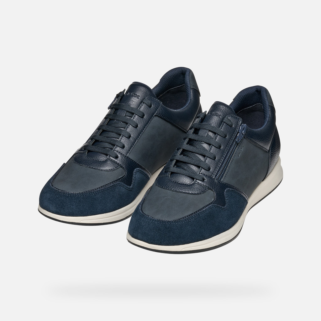 Zipped shoes AVERY MAN Navy - image number 8 | GEOX